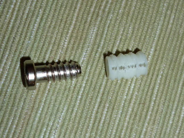 Broken-Out Screw-Hole Repair Thingy