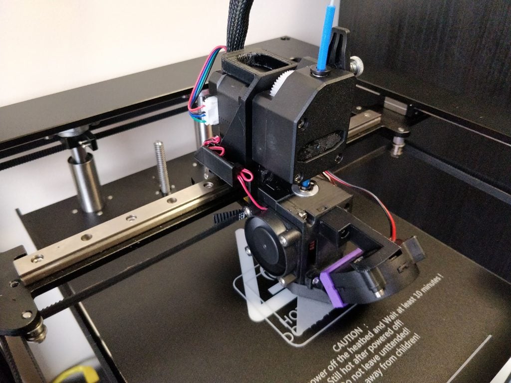 Two Trees Sapphire S Direct Drive & E3D V6 Hot End Mount (Prusa R3 Remix)