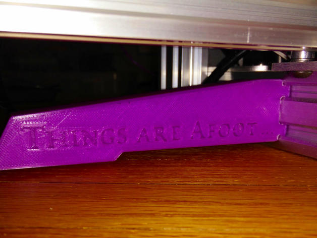 Back foot for Reach 3D Printer