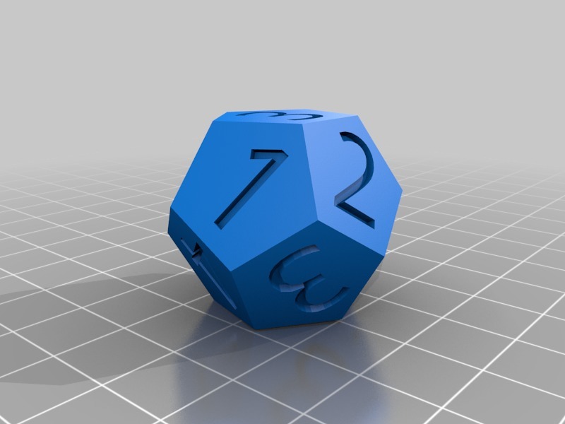 12 sided d4