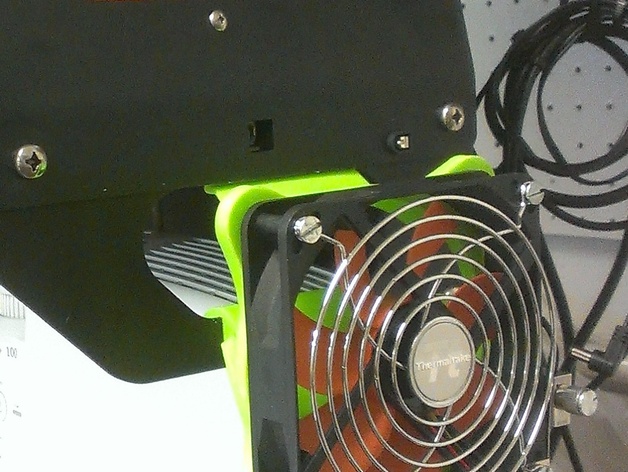 120mm Fan mount for the B9 Creator