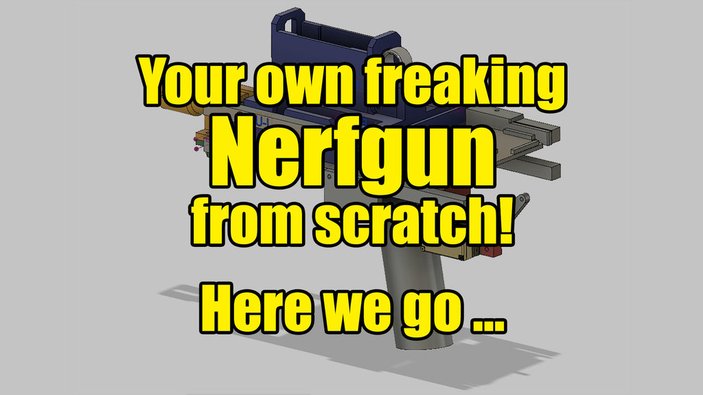 Turn Nerfgun mechanics into a pistol