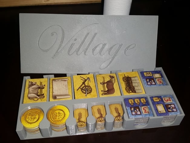 Village Board Game Storage Solution