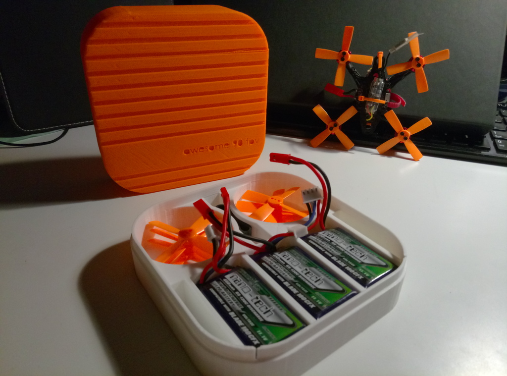 Awesome 90 fpv quad - Container Box