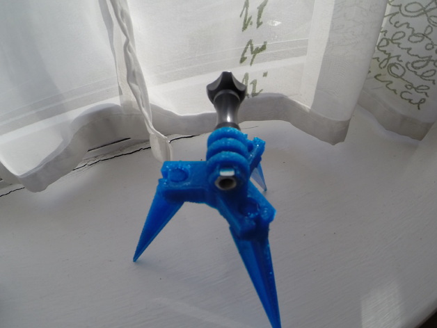 Convertible ground spike/tripod for gopro