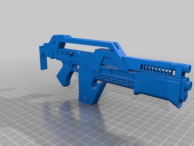 aliens colonial marines pulse rifle