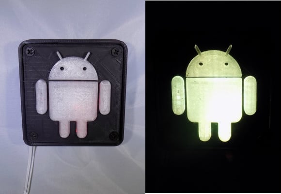 Android Robot LED Nightlight/Lamp