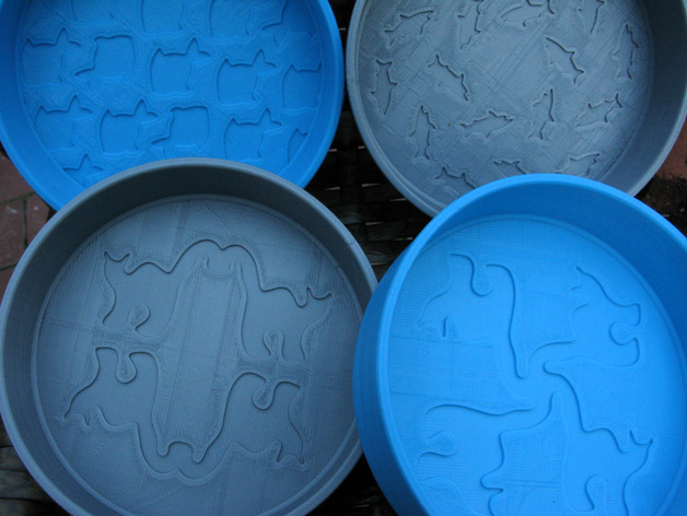 Decorated Water Bowls