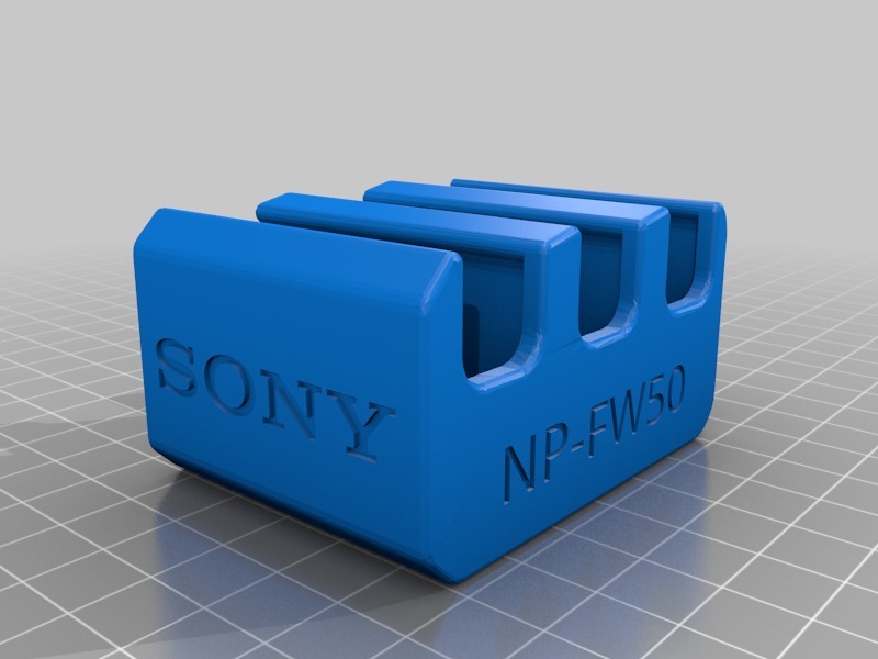 Sony NP-FW50 3-Battery Holder