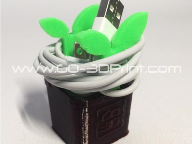 Planter Charging Cable Holder Organizer? for Apple iPhone / iPad / iPod