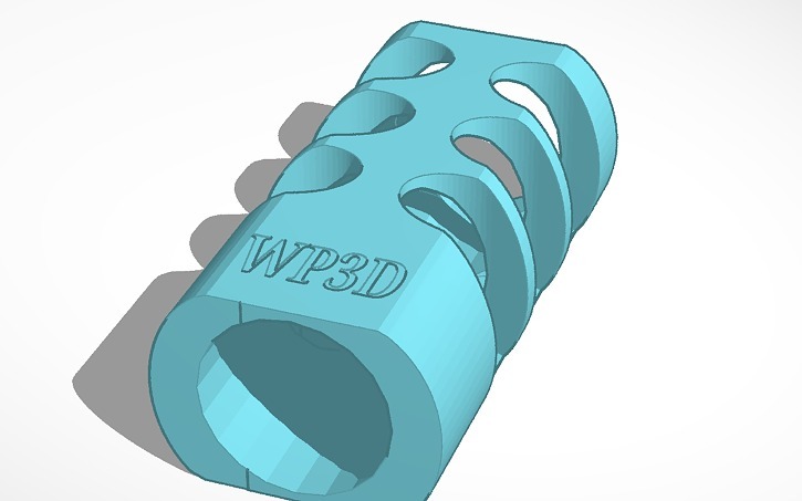 WP3D muzzle break