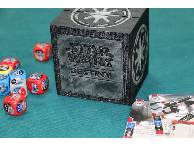 Star Wars Destiny Card Box & Chit Holder