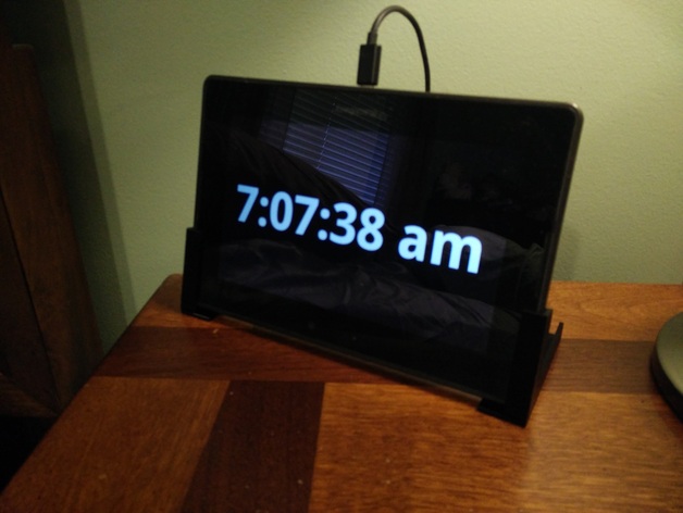Tablet to Smart Alarm Clock Stand