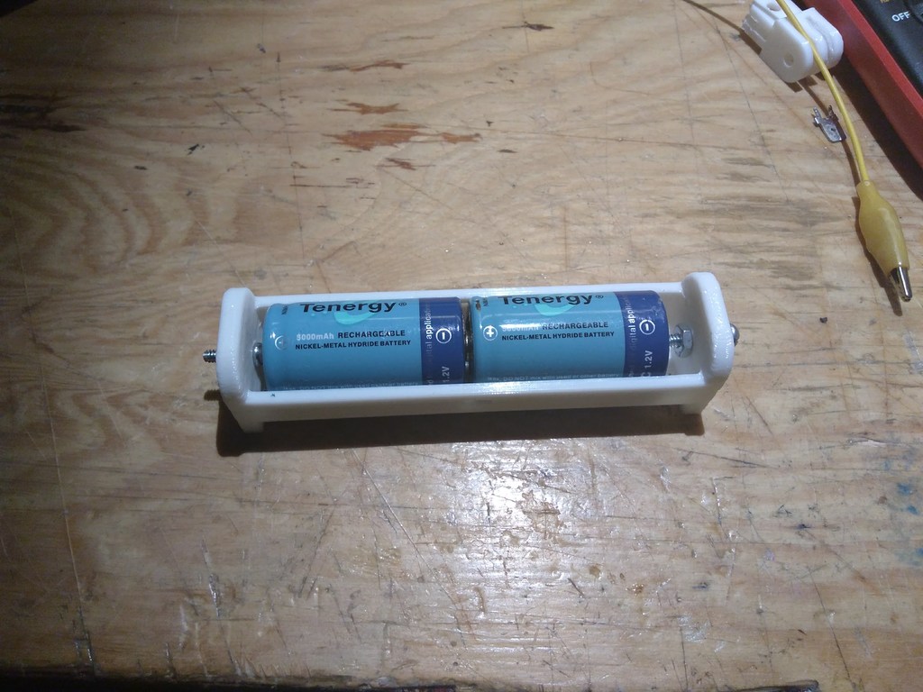Dual C Battery Holder