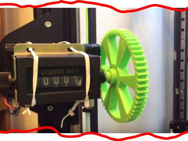3D printer ATOM Filament travel counter