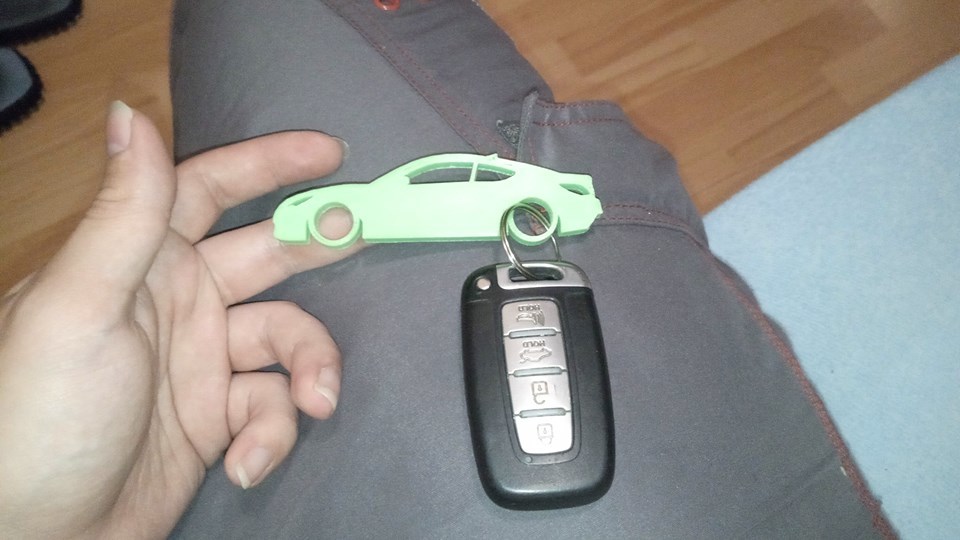 Hyundai Genensis Coupe Keychain