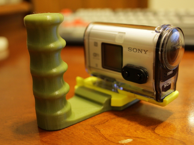 Sony Action Cam's action handle.