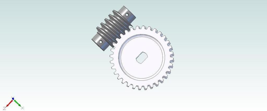 Worm Gear Set