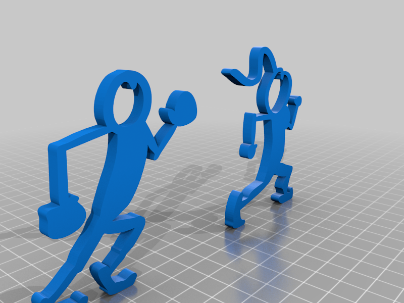 Running Stick Couple