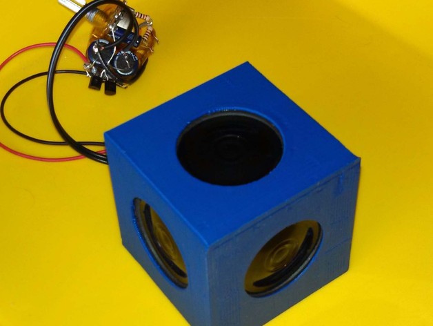 Cube of speakers