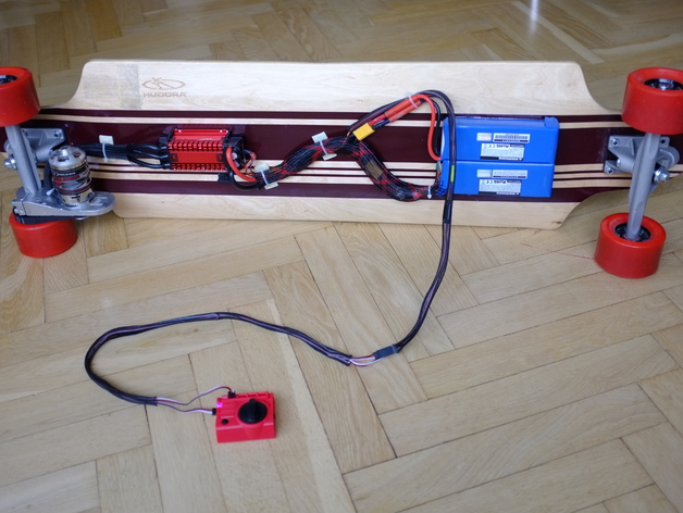 Electric longboard motor mount