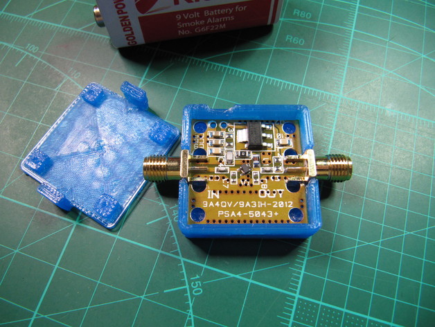 Mini case for LNA4All low noise amplifier for RTL-SDR radio