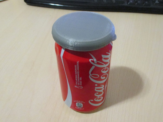 Tap per llauna de coca cola - cap for can of coke - tapon para lata de coca cola