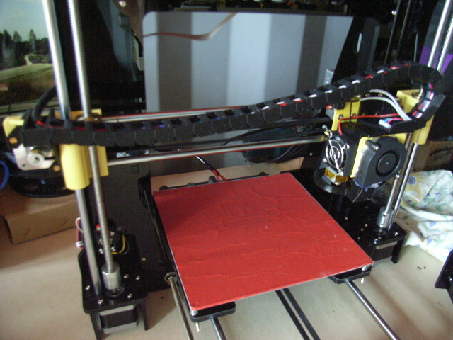 X-Cable Chain Motor Mount for Prusa-i3 Clone