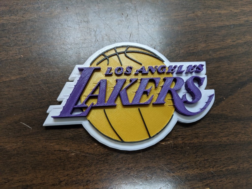LosAngeles Lakers - Logo -Multicolor