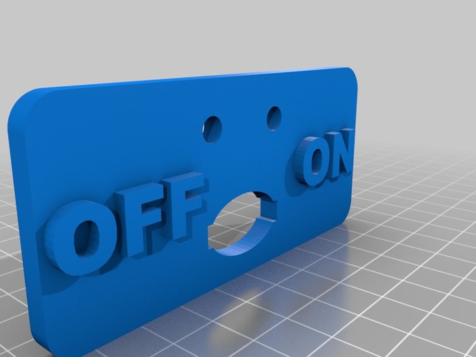 Switch mount for Lulzbot A0-100 / A0-101