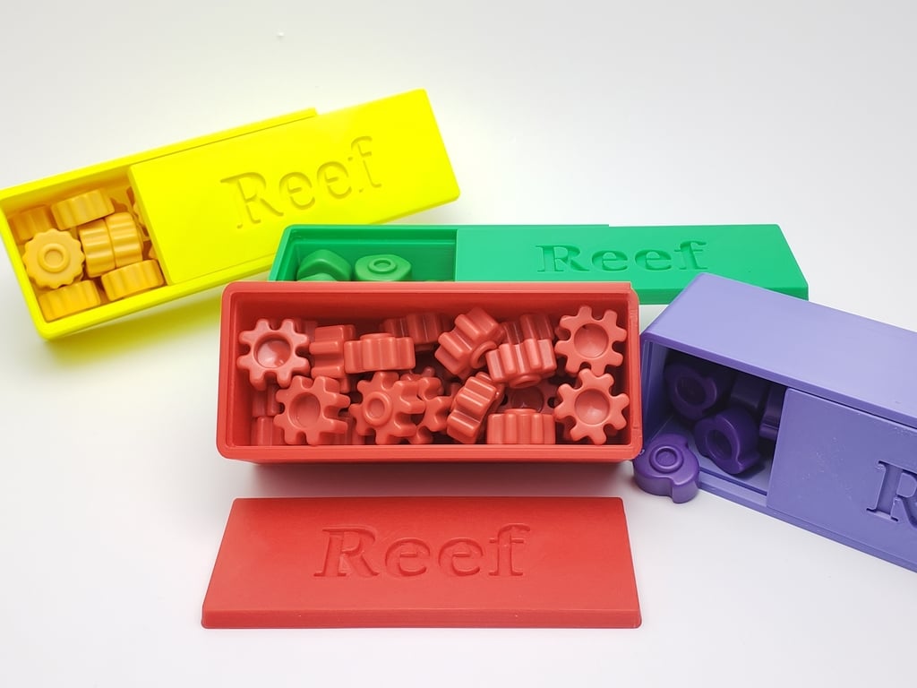 Reef board game token box