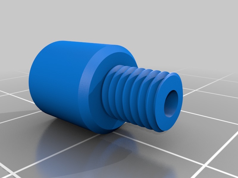 3D printed bowden tube coupling