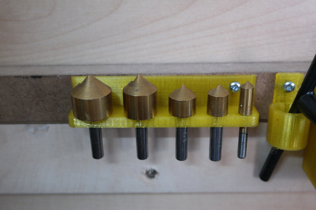 Storage for Countersinks Bits