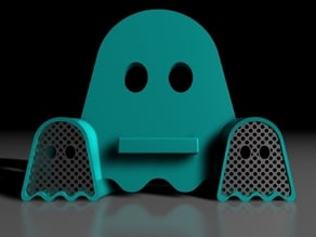 #GhostlyVinyl - Phone amplifying dock - updated