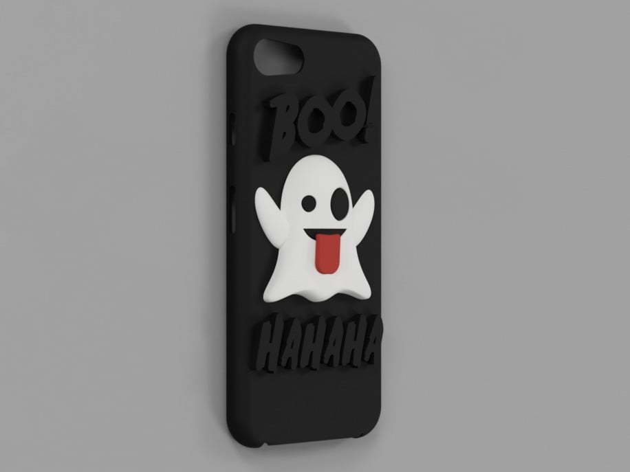 Emoji Ghost iPhone 8 case. 