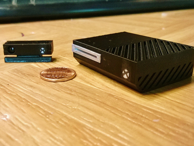 Mini Microsoft Xbox One with Kinect