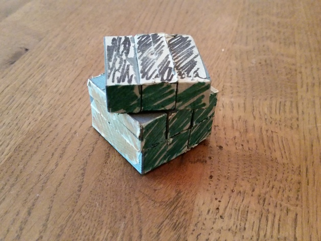 Cubic Floppy Cube - A Simple Twisty Puzzle