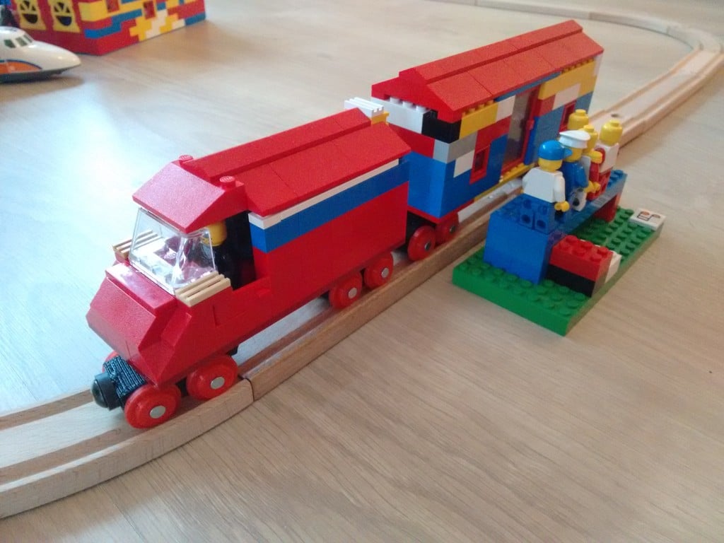 Lego Brio train wheel set