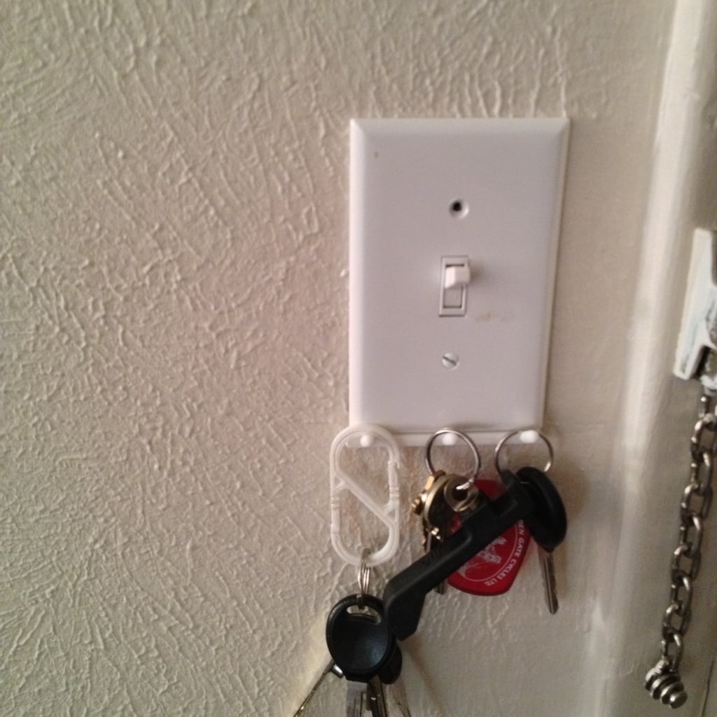 Light Switch Key Hook