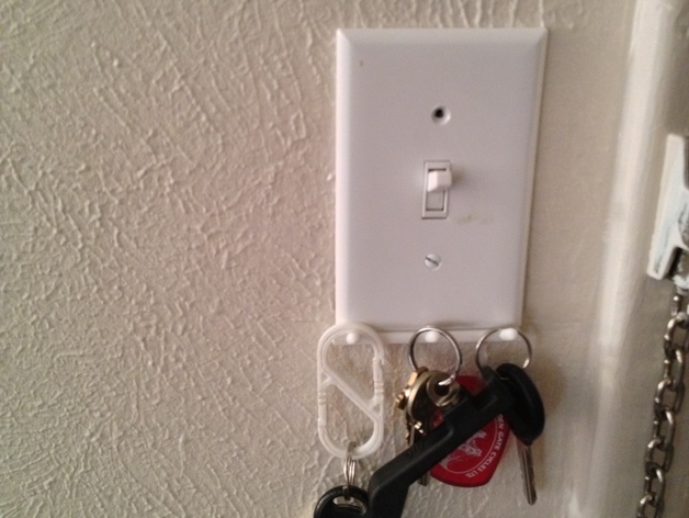 Light Switch Key Hook