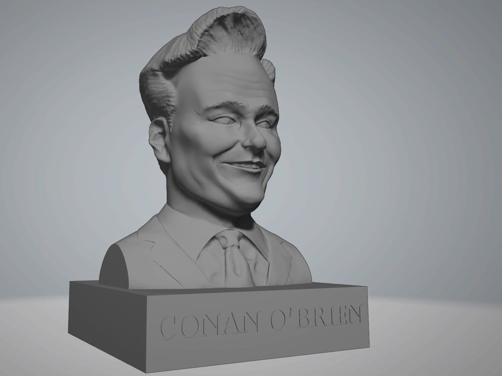 Conan O'Brien bust