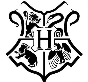 Hogwarts stencil