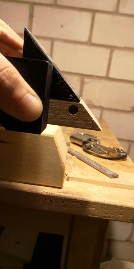 45 degree saw guide