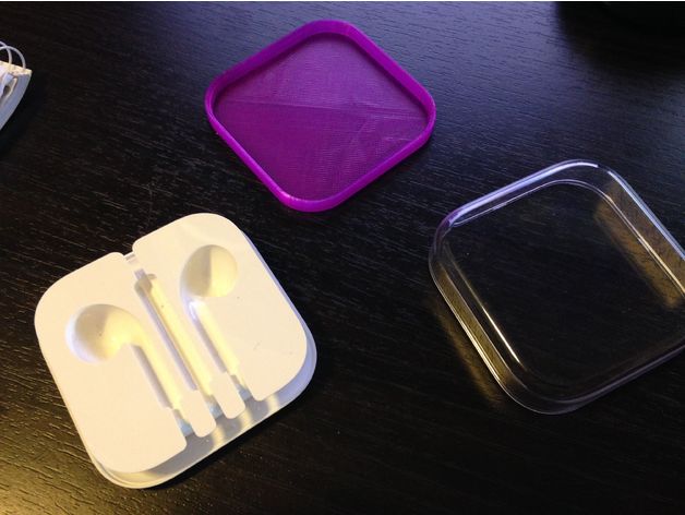 A case for Apple earbud container covers