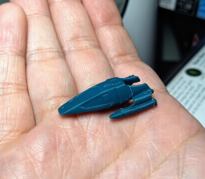 Tiny Type 9 Shuttlecraft
