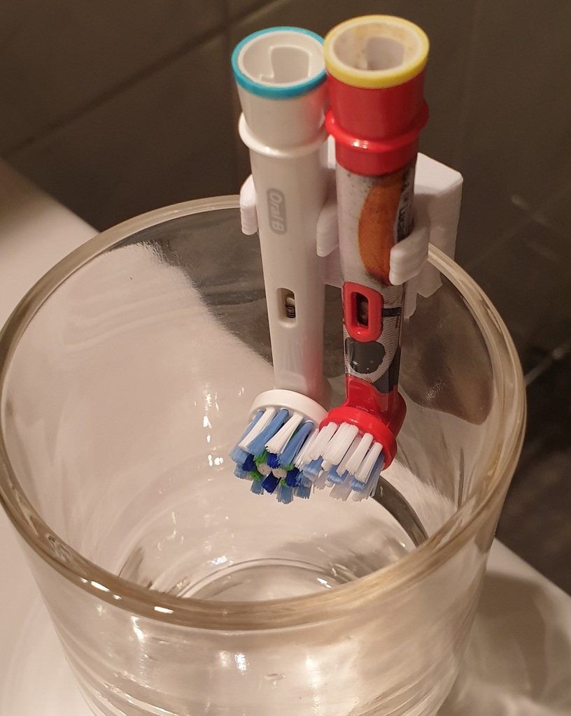 Oral-B toothbrush holder