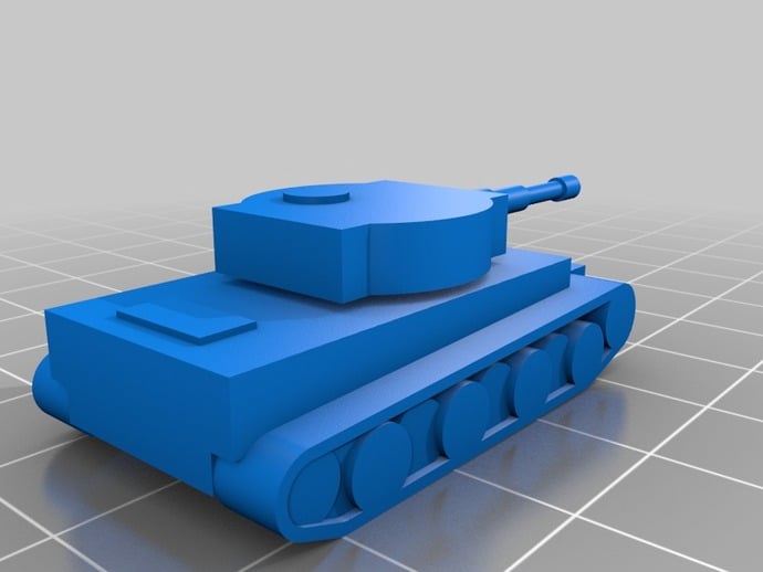 Simplified Tiger Tank
