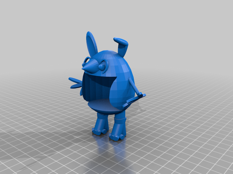 bunny chicken monster bowl