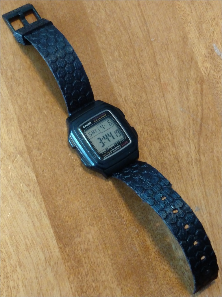 Stylish flexible watch bracelet straps (TPU)