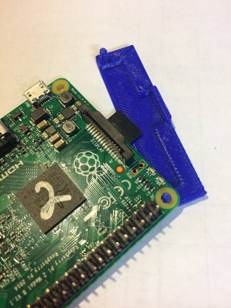 Raspberry Pi 2 Micro SD Card holder